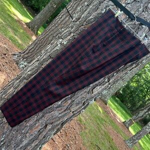 Talbots Wool Plaid Fully Lined Heritage Dress Pants